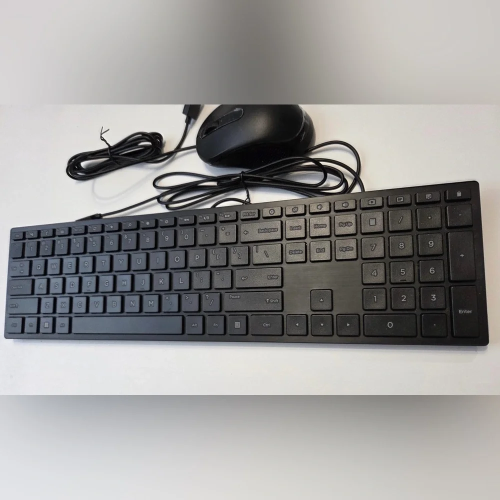 Acer USB Wired Low Profile Keyboard and Mouse ~ KBCR21 -
